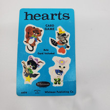 Vintage 1963 Whitman Hearts Card Game - Western Publishing w/Case