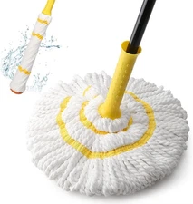 KeFanta Self-Wringing Twist Mop for Floor Cleaning
