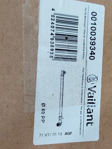 Vaillant Variable Termination Plume Kit - White (0020219530) - Picture 10 of 10