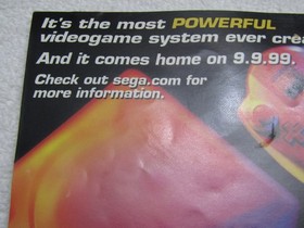 Sonic Adventure Limited Edition Sega Dreamcast NFR No HW Video Sticker Complete!