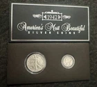 1942 America's Most Beautiful Coins Walking Liberty Half Dollar Mercury Dime XF