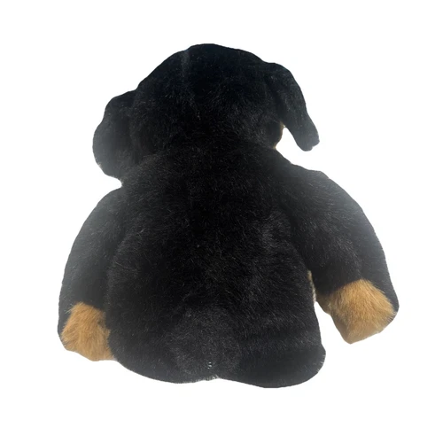 Vintage JJ Wind FUBU 16" Black Dog Plush 90s Shark Tank RARE!! - Picture 4 of 7