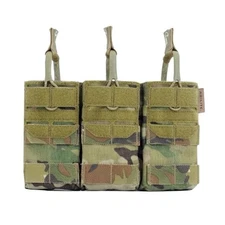 Agilite AG3 Molle 5.56 Triple Magazine Mag Pouch Multicam
