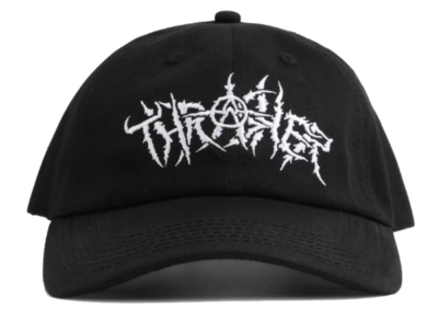 Thrasher Magazine Thorns Logo Old Timer Black Strapback Hat | eBay