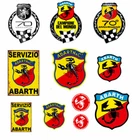 Abarth vintage stickers replica 60s-70s sticker car motorcycle print pvc 11 pcs.