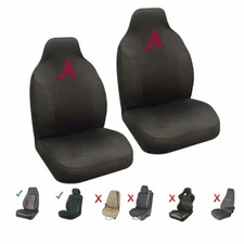 New 2PC NCAA Alabama Crimson Tide Car Truck SUV Front Seat Covers Set