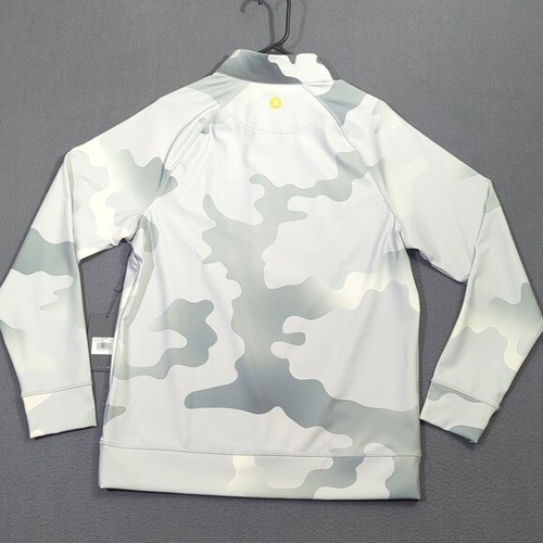 Top G/Fore 1/4 Cremallera Para Hombre M Gris Degradado Camuflaje Nimbus Tech Interlock Performance - Imagen 8 de 12