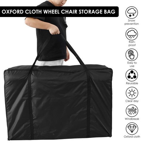 Rollator Travel Bag Oxford Cloth Wheelchair Travel Bag Waterproof DeLAH