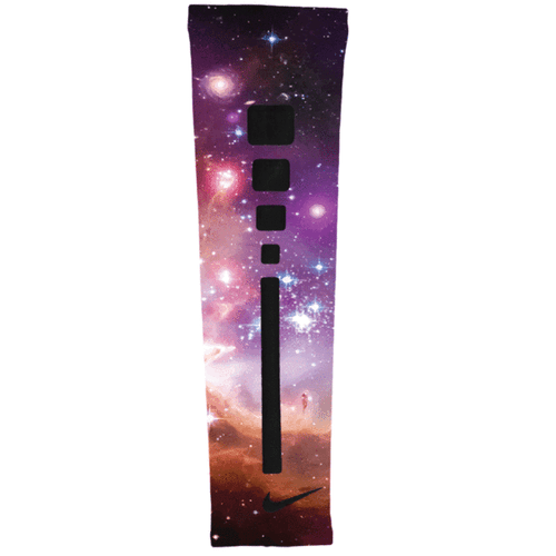 Custom Nike Elite Shooter Arm Sleeve GALAXY - Picture 1 of 1