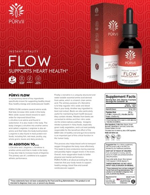 PURVII ''FLOW'' INSTANT VITALITY