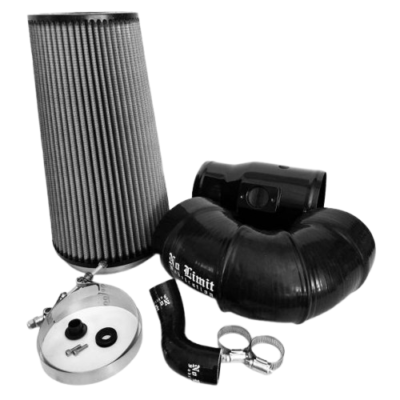 #ad No Limit Black Cold Air Intake Dry Filter For 08 10 Powerstroke W Single Turbo $399.00