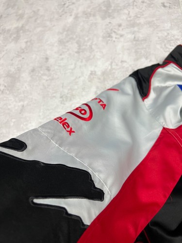 Vintage Toyota Panasonic Black Racing Jacket Size S - Picture 18 of 21