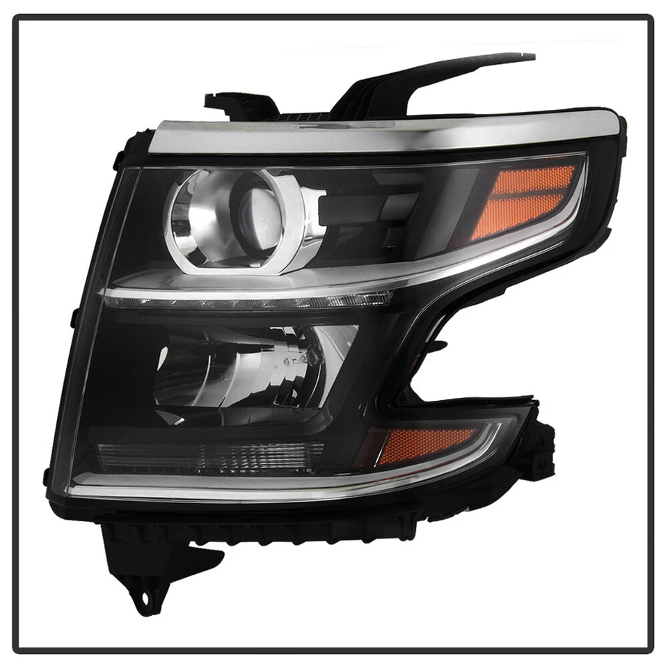 Faro delantero Chevy Tahoe Suburban 2015-2020 con bombilla de repuesto lado del conductor Foto 4 de 4