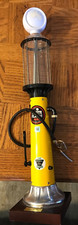 Whistle Flash Plus Gas Pump Miniature Antique RARE-Very Good Condition-SHIP24HRS