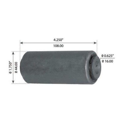 Fortpro Spring Eye Bush Compatible con Suspensión Frontal Hendrickson Reemplaza 52 - Imagen 2 de 3