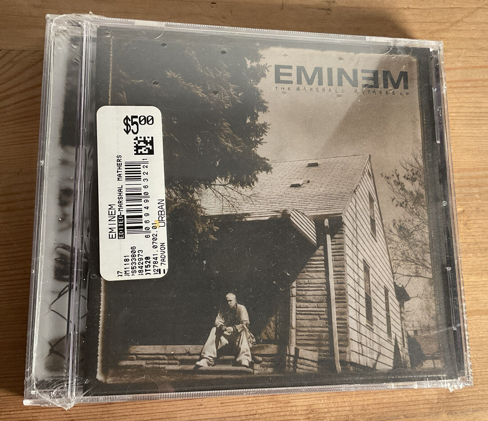 Eminem "The Marshall Mathers LP" (Clean/Edited Version) Mid-West Hardcore Rap