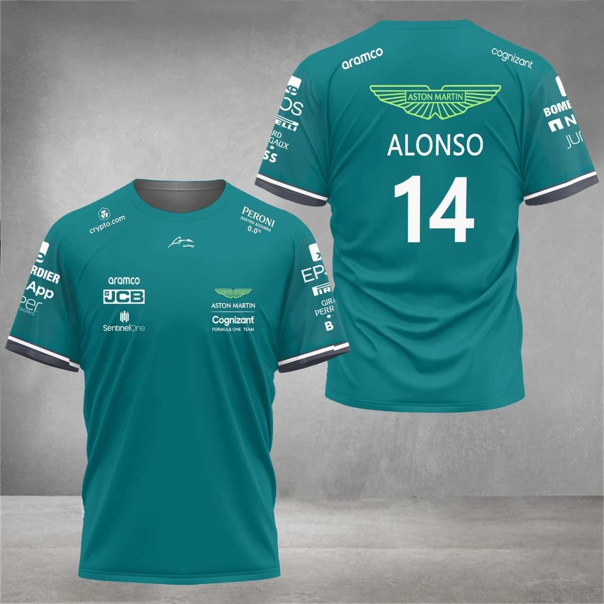 Camiseta Fernando Alonso en Aston Martin: dónde comprar online, cómo es,  precio y cuánto cuesta el merchandising de la F1