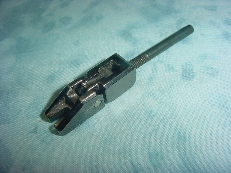 ELECTRIC GUITAR BRIDGE SADDLE / DOUBLE LOCKING FLOYD ROSE / BLACK CHROME FINISH
