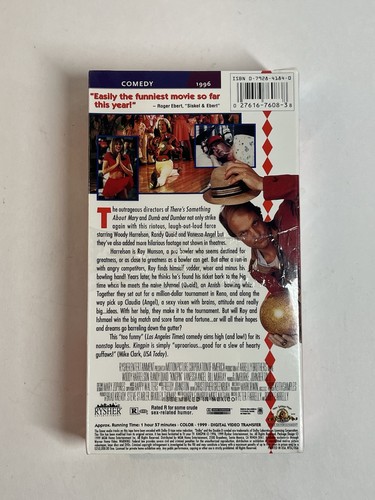 Kingpin VHS Movie Woody Harrelson Randy Quaid Comedy Night Bowling New Sealed - Picture 6 of 10