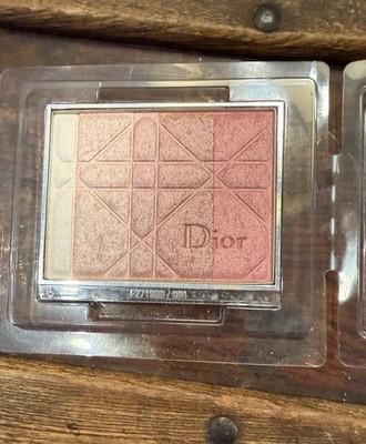 DIOR DIORSKIN SHIMMER Powder 001 Poudre Shimmer Limited Ed Blister Pack Open