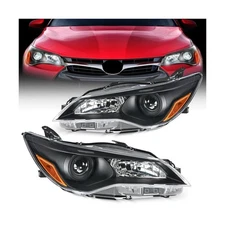 Headlight Assembly FIT for 2015 2016 2017 LE SE XLE Toyota Camry Headlamps