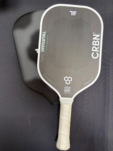 CRBN Trufoam Genesis 1 Long Handle Pickleball Paddle  with Cover