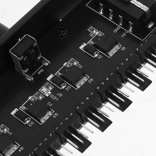 Chassis -Lüftergeschwindigkeitsregler Lüfternabe Computerfalllüfter - 第 6/12 張圖片