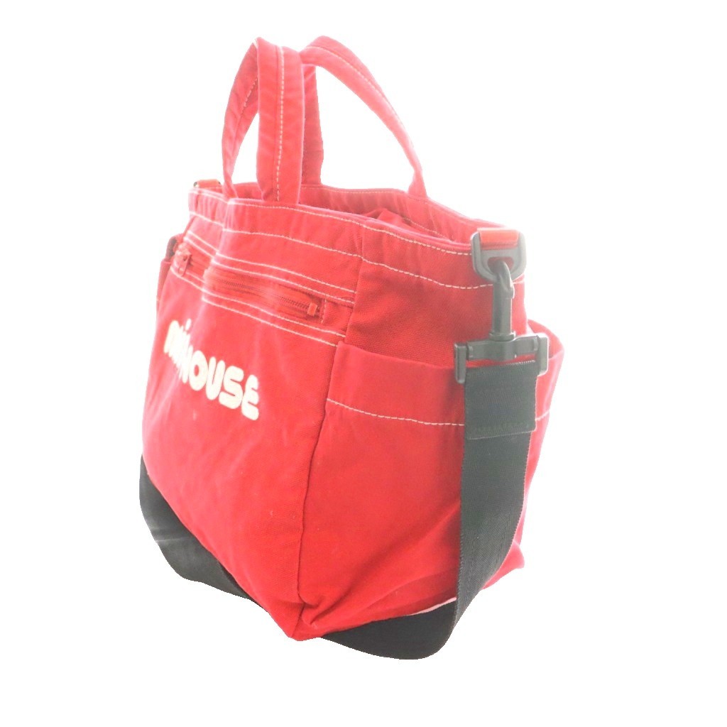 Mikihouse 2-Way Red Hand Shoulder Bag Used Kids Girl Accessories View 3