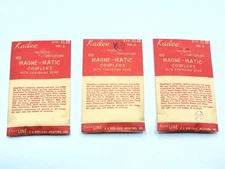 3 packs Kadee MK-6 Magne Matic couplers with centering gear, New Old Stock