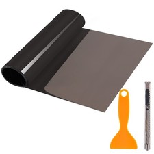 Car Headlight Taillight Tint Film, 2PCS 12 by 48 inch Self Adhesive Smoke Fog...