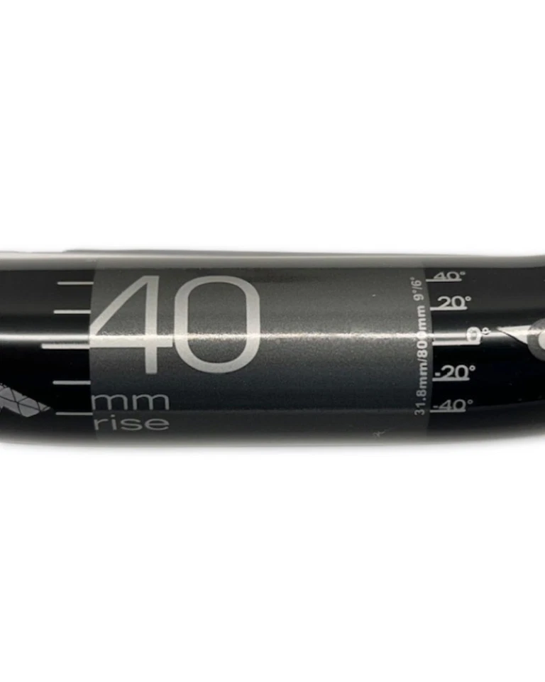 FSA Gradient MTB Riser Handlebar 31.8 Clamp 40mm Rise 800mm Black Alloy 322g NEW - Image 2 of 4