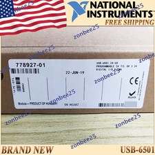 National Instruments USB-6501 Data Acquisition Card NI DAQ Multifunction USstock