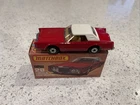 VINTAGE MATCHBOX SUPERFAST No.28 LINCOLN CONTINENTAL IN ORIGINAL BOX 1979 New