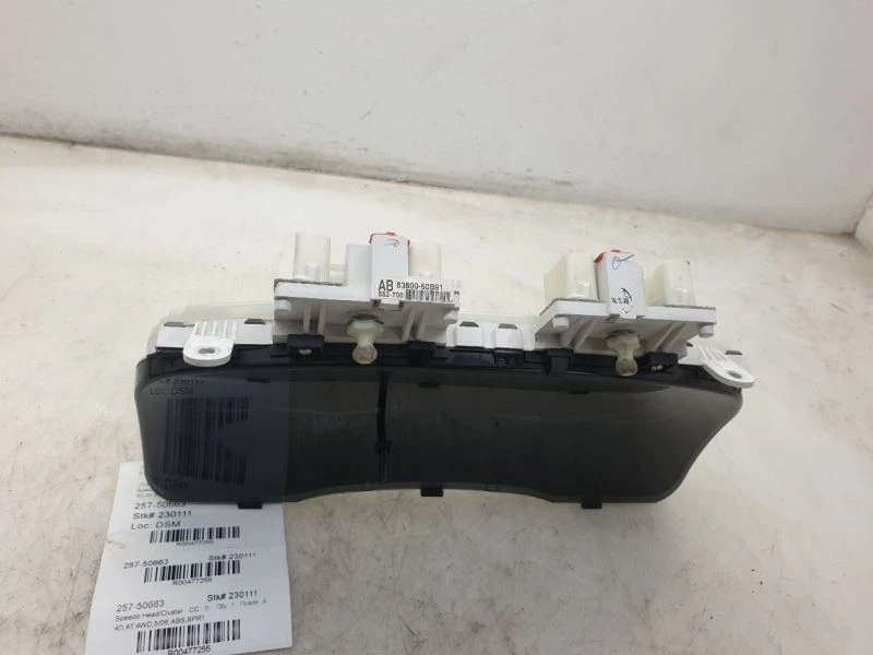 05-07 LEXUS GX470 CONJUNTO DE CUADRO DE INSTRUMENTOS VELOCÍMETRO DEPORTIVO Foto 2 de 4