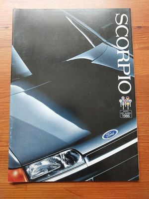 Ford Scorpio CL - GL - Ghia 4x4 - PROSPEKT (November 1985)
