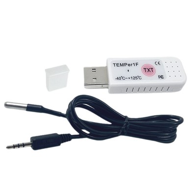 USB-Thermometer Computer Temperatursensor Temperatursonde Aquarium Industri6076