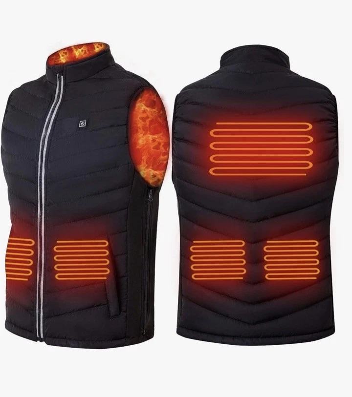 Men's Heated Vest Size Adjustable Heating Vest with Upgraded Battery Pack XL
Opens in a new window o