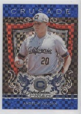 2019 Panini Prizm Draft Picks Crusade Red White & Blue 87/99 Andrew Vaughn 4l3