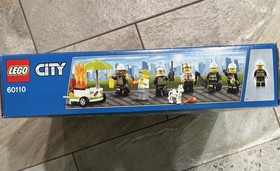LEGO CITY: Fire Station (60110) USED COMPLETE! Box & Instructions.