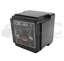 WARNER ELECTRIC CBC-801-1 CLUTCH/BRAKE POWER SUPPLY