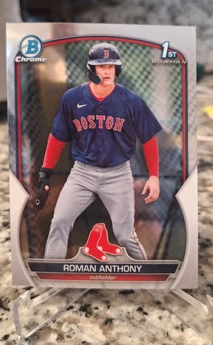2023 Bowman Chrome - 1st Bowman Prospects Roman Anthony #BCP-71 (RC) Red Sox