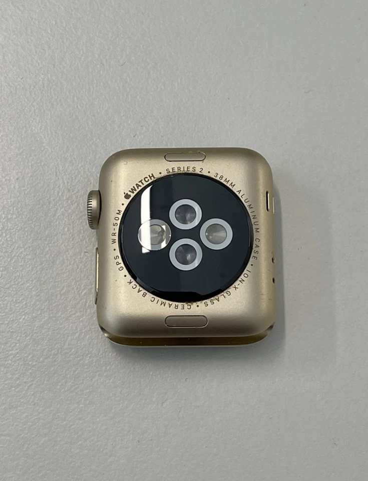 Apple Watch Series 2 Aluminium 38mm Gold - Functional Damage See Description - Image 2 of 2