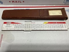Vintage Military Aircraft Slide Rule Load Adjuster SNB-3,4,5 With Case