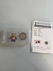 Vtg Star Wars Ewok Cartoon Wicket CAS 80 Action Figure + Coin 1985 Kenner *NM*