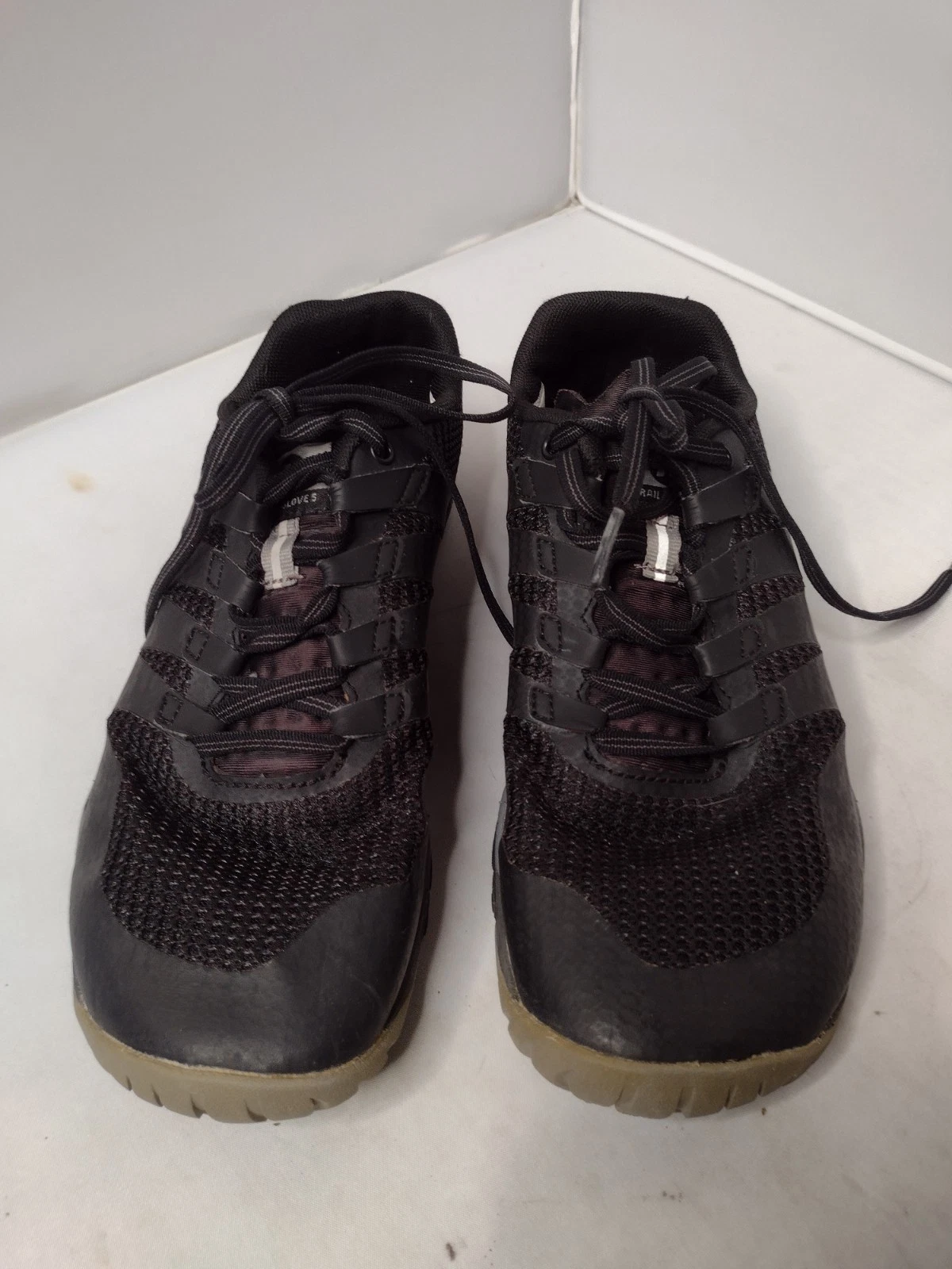 Merrell Women's Trail Glove 5 Barefoot Running Shoes Sneakers 7.5 Black A20