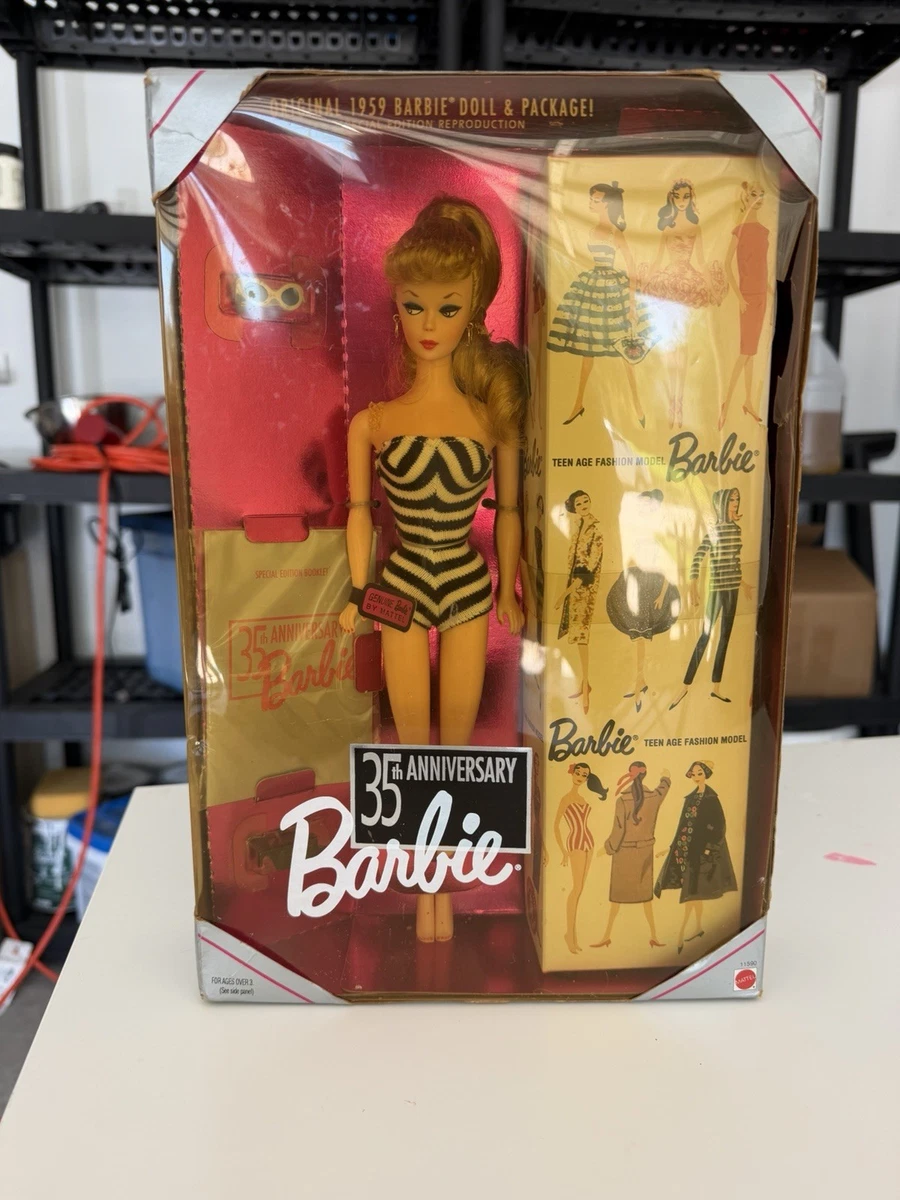Barbie Licensed Reproduction 1993 Year Manufactured Dolls & Doll