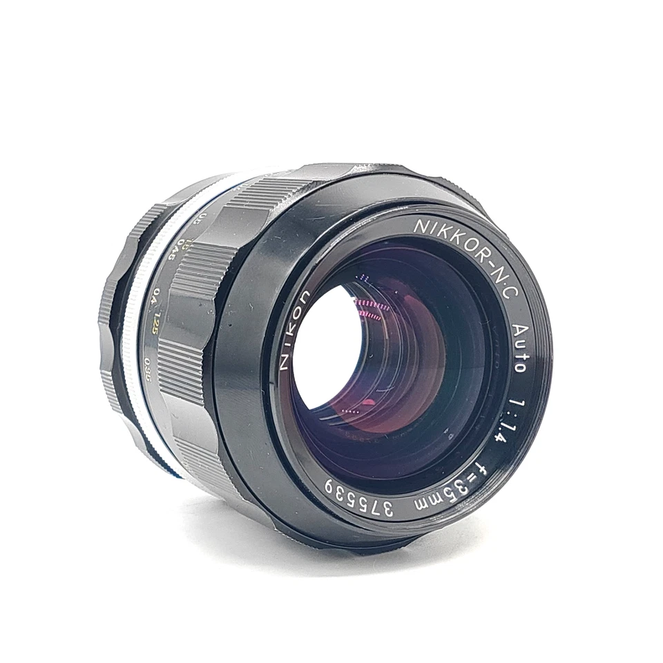 [COMO NUEVO] Nikon Nikkor-N.C Auto 35mm f/1.4 gran angular no AI MF lente... - Imagen 3 de 4
