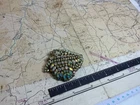 Signed Sherman Brooch Vintage Costume Jewellery 3” 1940’s