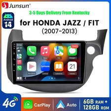 6+128G Android 14 Carplay Car Stereo Radio GPS Navi For Honda Fit Jazz 2007-2013