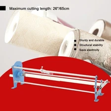 Hot Foil Paper Cutter Manual Slitter Hot Stamping Hand Cutting Machine 1" Core